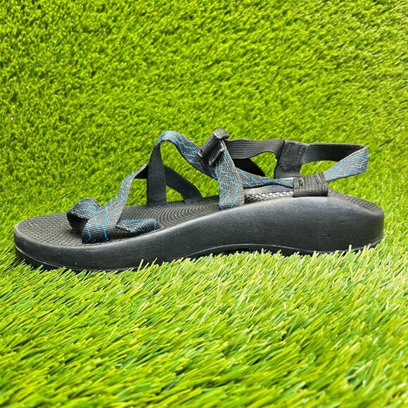 Chaco Z/2 Classic Mens Size 10 Black Blue Beach Walking Outdoor Strappy Sandals main image 4